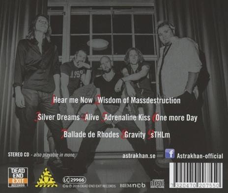 Adrenaline Kiss - CD Audio di Astrakhan - 2