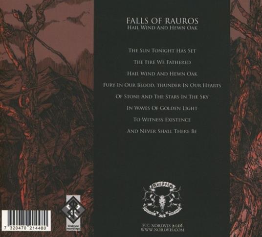 Hail Wind and Hewn Oak - CD Audio di Falls of Rauros - 2