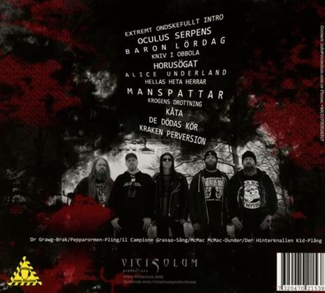 Det Allseende Brunogat - CD Audio di Satans Kadaver - 2