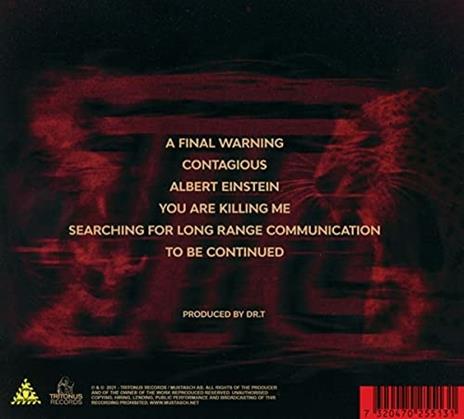A Final Warning - CD Audio di Mustasch - 2