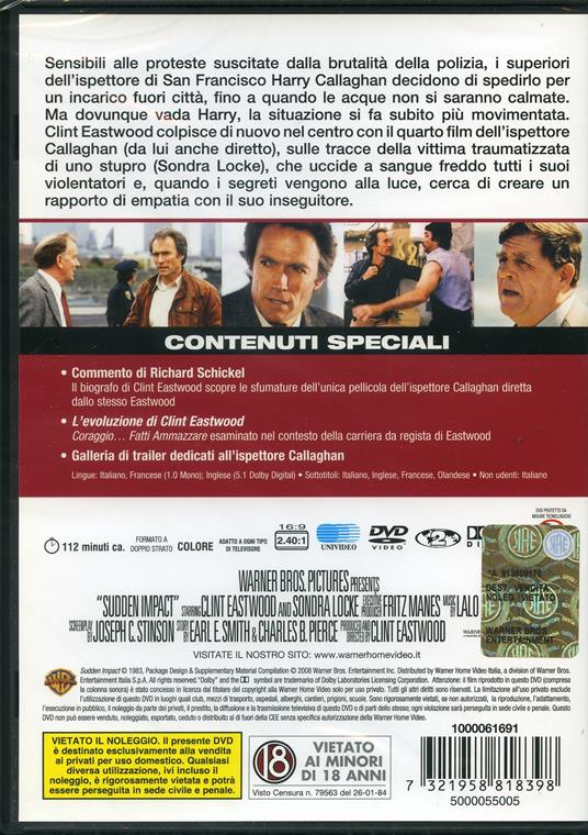 Coraggio... fatti ammazzare<span>.</span> Deluxe Edition di Clint Eastwood - DVD - 2