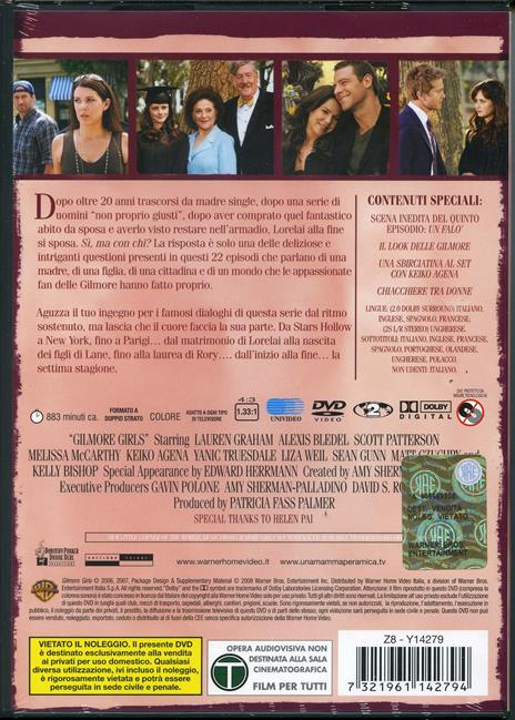 Una mamma per amica. Stagione 7 (6 DVD) - DVD - 2