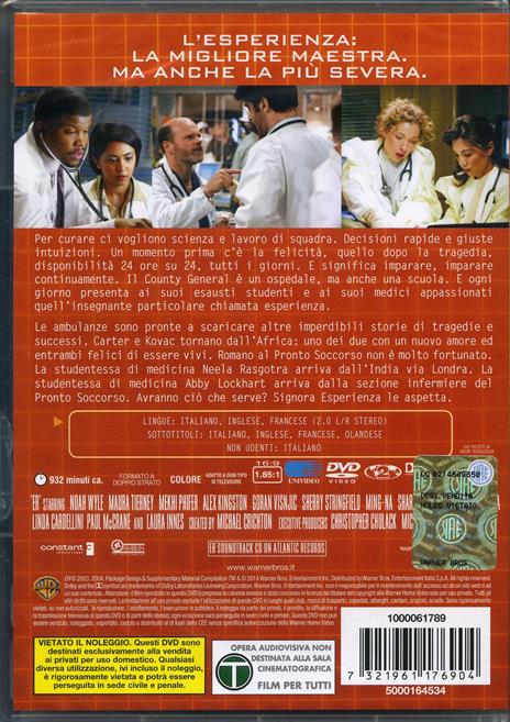 ER Medici in prima linea. Stagione 10 (3 DVD) - DVD - 2