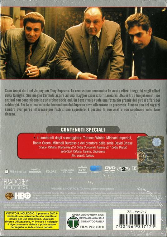 I Soprano. Stagione 4 (4 DVD) - DVD - 2