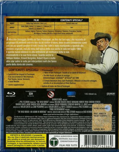 Il mucchio selvaggio di Sam Peckinpah - Blu-ray - 2