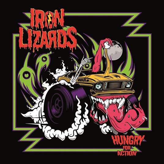 Hungry for Action (Red Vinyl) - Vinile LP di Iron Lizards
