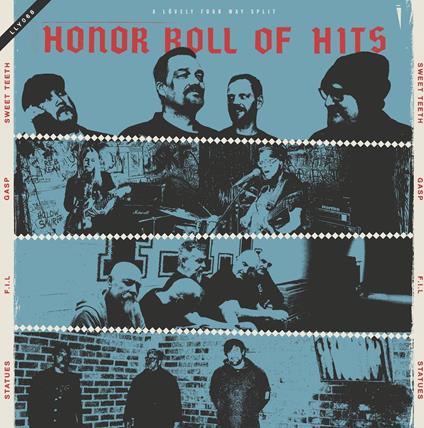 Honor Roll Of Hits (Transparent Red Edition) - Vinile LP di Statues,GASP,First in Line,Sweet Teeth