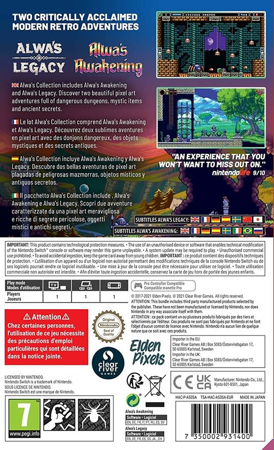 Alwa's Collection (Alwa's Awakening + Alwa's Legacy) (Nintendo Switch) - - Nintendo Switch - 3