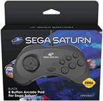 Koch Media Retro-Bit Sega Saturn Pad Black