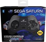 Koch Media Retro-Bit Sega Saturn Bt Pad Black