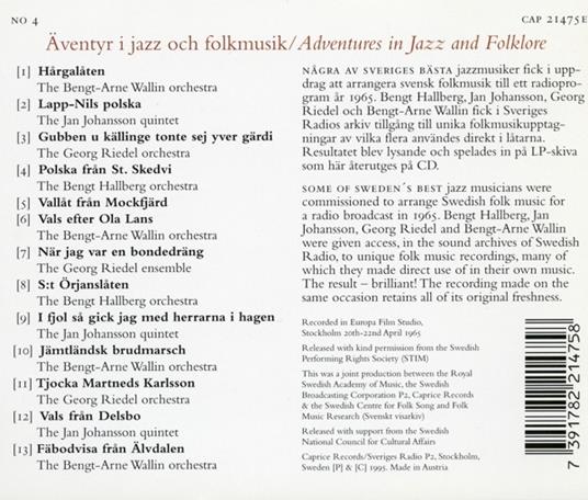 Adventures in Jazz - CD Audio - 2