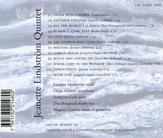 Another Country - CD Audio di Jeanette Lindstrom - 2
