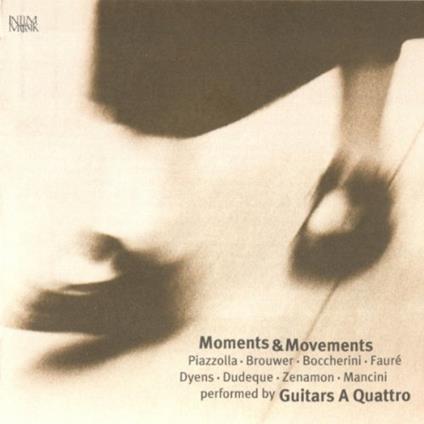 Guitar A Quattro: Moments & Movements - CD Audio