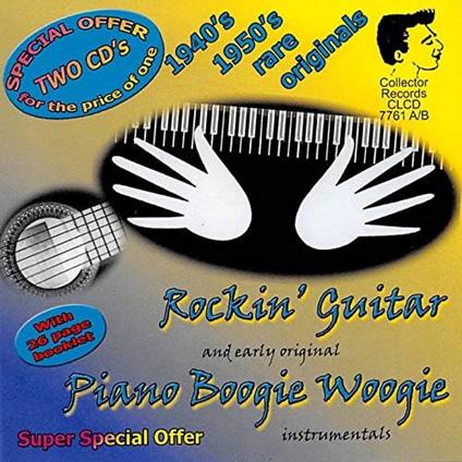 Rockin' Guitar/Piano Boogie Woogie - CD Audio
