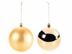 36 palline per albero di Natale color oro decorazioni Natalizie da appendere