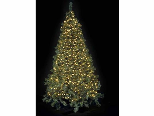 Luci per Albero di Natale con 2500 Led Bianco Caldo Cavo da 50 Metri Luci Natalizie per Alberi Super Luminosi Uso Interno ed Esterno - 2