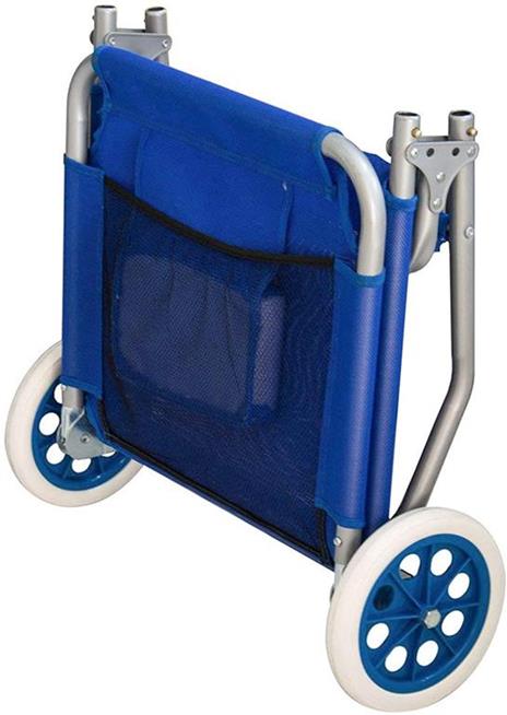 Lettino Spiaggina Sdraio Con Ruote Trolley CASARIA® Lettino Da