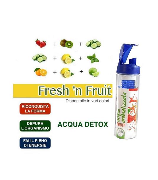 Borraccia Sport Shaker Detox Infusore Frutta Acqua Bottiglia Con Filtro  500ml - Trade Shop TRAESIO - Idee regalo