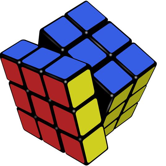 CUBO DI RUBIK MAGICO 3X3 MAGIC CUBE ROMPICAPO GIOCO ABILITÀ EDUCATIVO BAMBINI