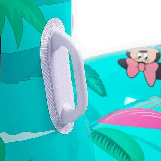 FENICOTTERO MINNIE GONFIABILE GIGANTE ISOLA MATERASSINO MARE PISCINA 174X140X141CM - 4