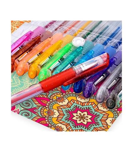 Set 12 Penne Gel Glitter Colorate Colori Fluorescenti Bambini Disegni -  Trade Shop TRAESIO - Cartoleria e scuola