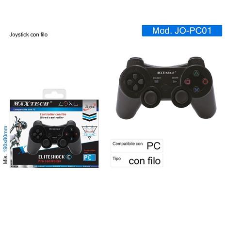 JOYSTICK USB PER PC CON FILO JOYPAD ANALOGICO PER PC / COMPUTER MAXTECH JO-PC01 - 2