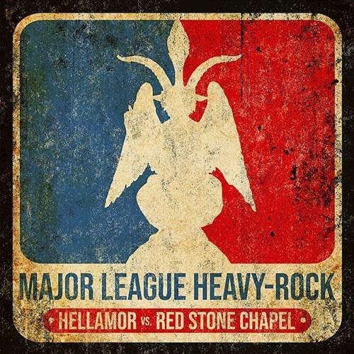 Split (Red Vinyl) - Vinile LP di Hellamor,Red Stone Chapel