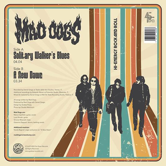 Solitary Walker's Blues - Vinile LP di Mad Dogs