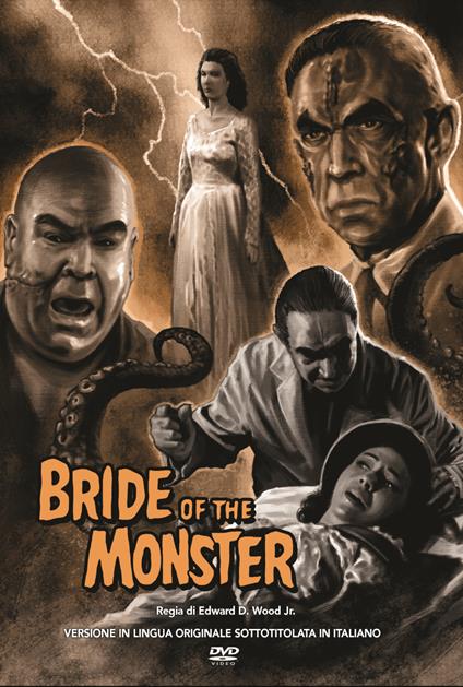 Bride Of The Monster (DVD) di Edward Wood  Jr. - DVD