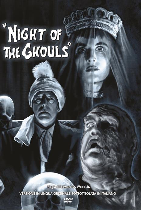 Night Of The Ghouls (DVD) di Edward Wood  Jr. - DVD