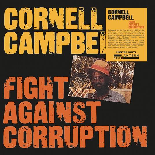 Fight Against Corruption - Vinile LP di Cornell Campbell
