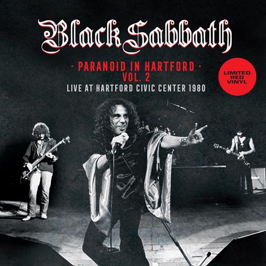 Paranoid In Hartford Vol.2 (Red Vinyl) - Vinile LP di Black Sabbath