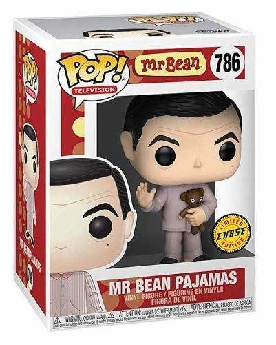 Funko Pop Tv Mr. Bean With Pajamas Chase Le Vinyl Figure - 3