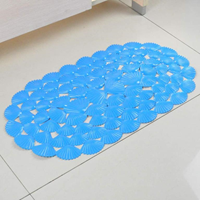 Tappetino Doccia Antiscivolo 70x40 Cm - In TPE, Con Ventose, Massaggiante, Lavabile, Bianco - Foto 5