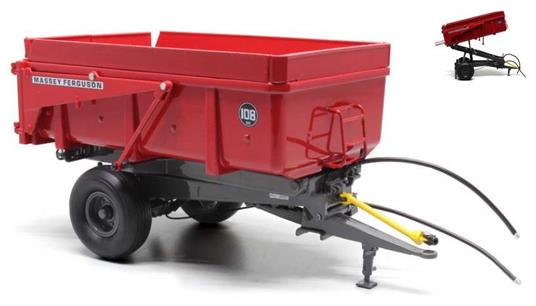 Massey Ferguson Benne 108Se Rimorchio Trailer 1:32 Model Repli218