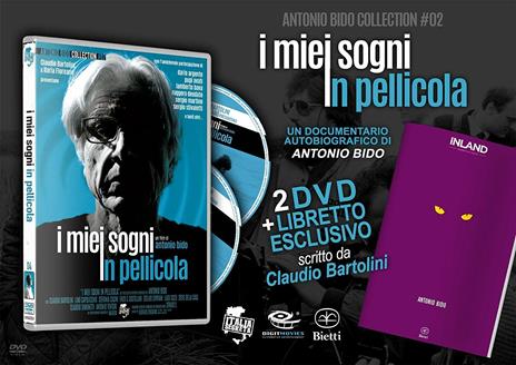 I miei sogni in pellicola (2 DVD) di Pupi Avati,Claudio Bartolini,Lamberto Bava,Antonio Bido,Lino Capolicchio,Stefania Casini,Fernando Caso,Enzo G. Castellari,Luigi Cozzi,Ruggero Deodato,Sergio Martino,Claudio Simonetti,Sergio Stivaletti,Claudio Donati,Maria Grazia Fabiano,Cristina Moglia - DVD