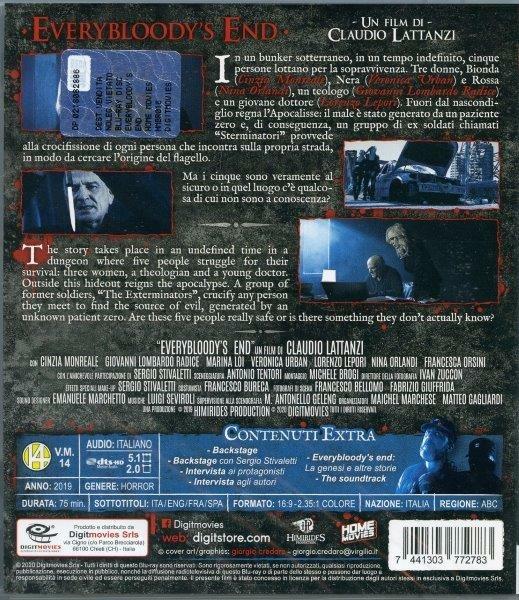 Everybloody's End (Blu-ray) di Claudio Lattanzi - Blu-ray - 2