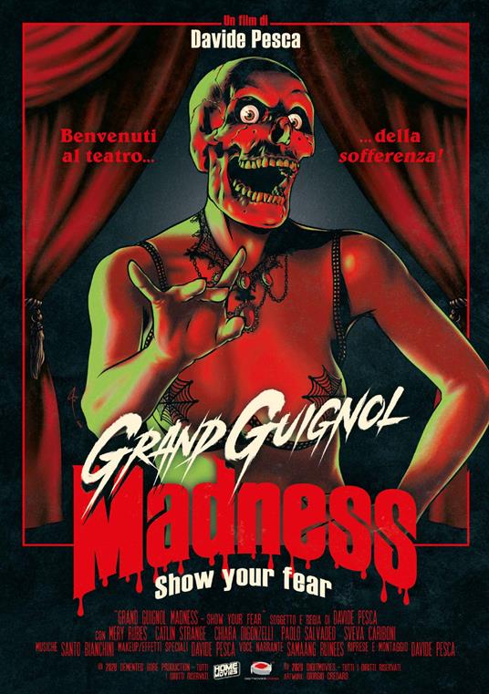 Grand Guignol Madness. Show Your Fear (DVD) di Davide Pesca - DVD