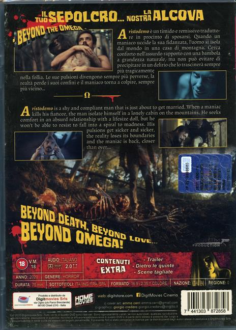 Il tuo sepolcro… la nostra alcova. Beyong the Omega (DVD) di Mattia De Pascali - DVD - 2