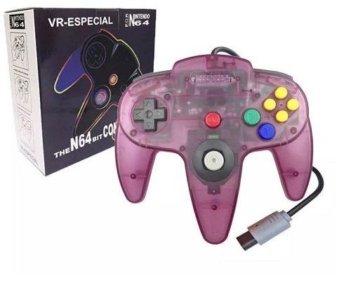 Controller wired (clear) Nintendo 64