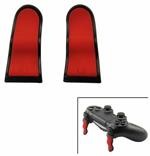 PS4 Controller L2 R2 Extended Triggers-Black+Red