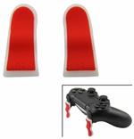 PS4 Controller L2 R2 Extended Triggers-Red+White