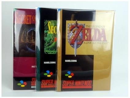 Protezione Manuali Sleeves per SNES/N64