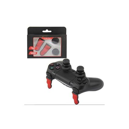PS4 Controller Extended TRIGGER Button Kit  (Red+Black)