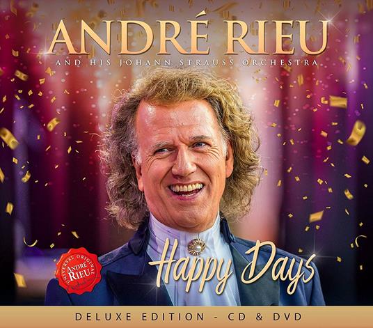 Happy Days (Deluxe Edition) - CD Audio + DVD di André Rieu