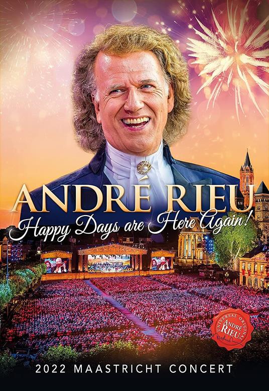 Happy Day Are Here Again (DVD) - DVD di André Rieu