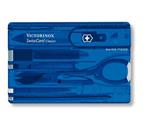 Victorinox SwissCard Classic astuccio make-up e manicure Blu, Trasparente ABS sintetico