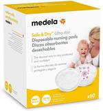 Coppette Assorbilatte Monouso Ultrasottili Ipoallergenico Invisibile Sotto i Vestiti 60 pz