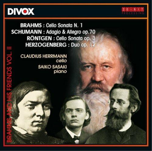 Brahms & His Friends vol.2 - CD Audio di Johannes Brahms