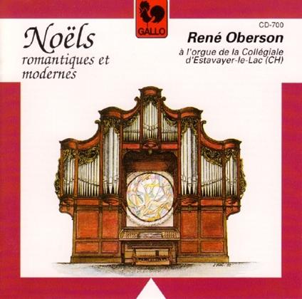 Rene' Oberson: Noels Romantiques Et Modernes - CD Audio